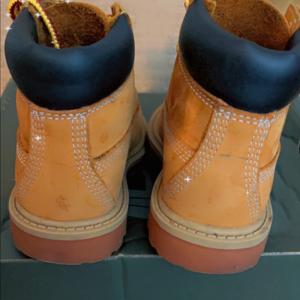 Wheat Timberlands for toddlers - Picture 4 of 4